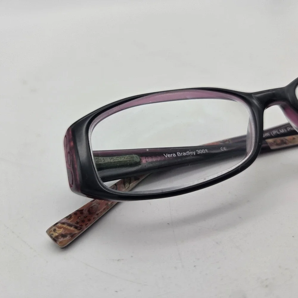 Vera Bradley Piccadilly Plum Eyeglass Frames 3001 Purple PLM